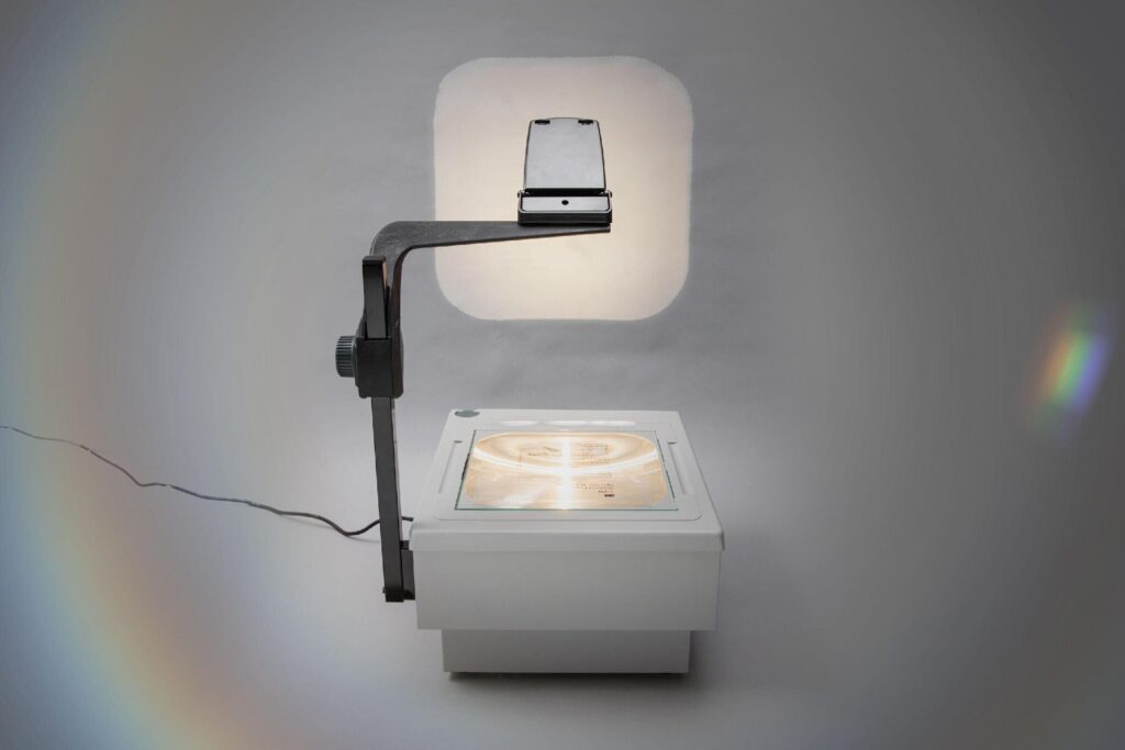 How overhead projectors took over your classroom